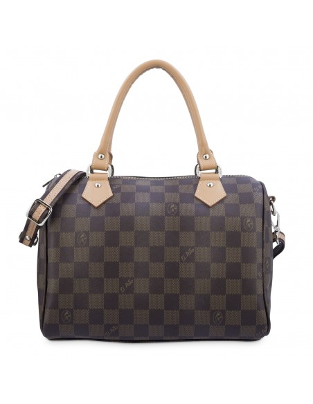 Bolso bowling grande Chess El Potro color marrón