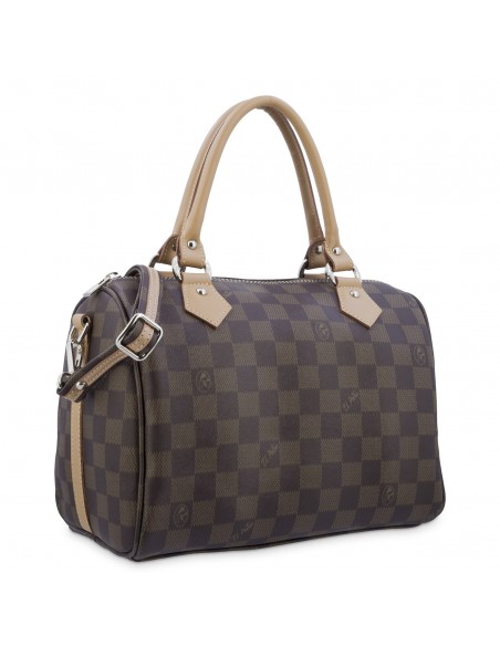 Bolso bowling grande Chess El Potro color marrón