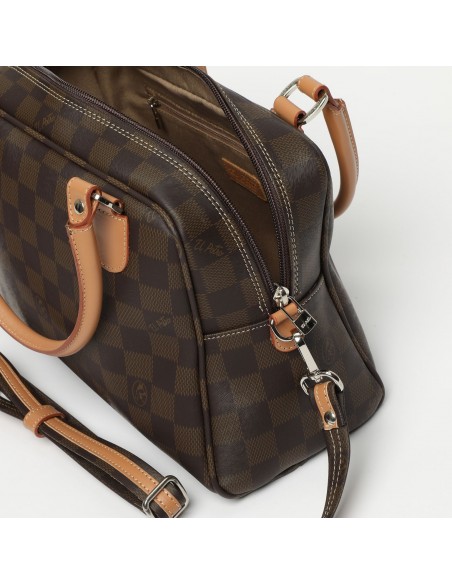 Bolso bowling Chess El Potro color marrón