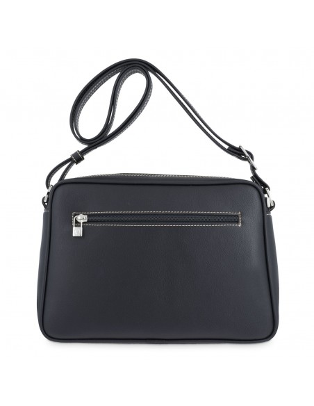 Bolso bandolera grande Angula El Potro color negro
