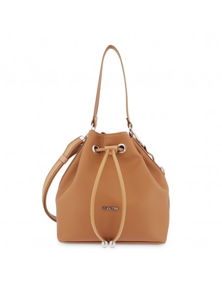 Bolso saco Angula El Potro color cuero