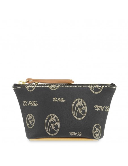Monedero bolsa Vintage El Potro color negro