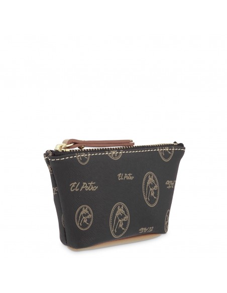 Monedero bolsa Vintage El Potro color negro