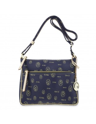 Bolso bandolera pequeño Vintage El Potro color azul