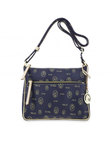 Bolso bandolera pequeño Vintage El Potro color azul