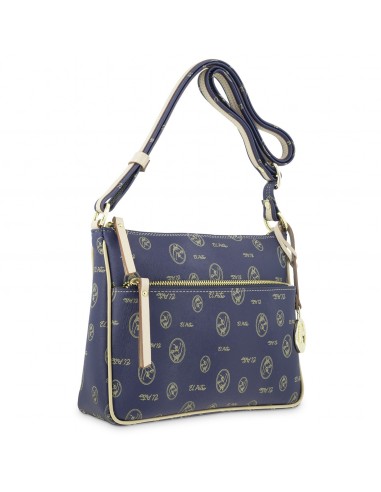 Bolso bandolera pequeño Vintage El Potro color azul