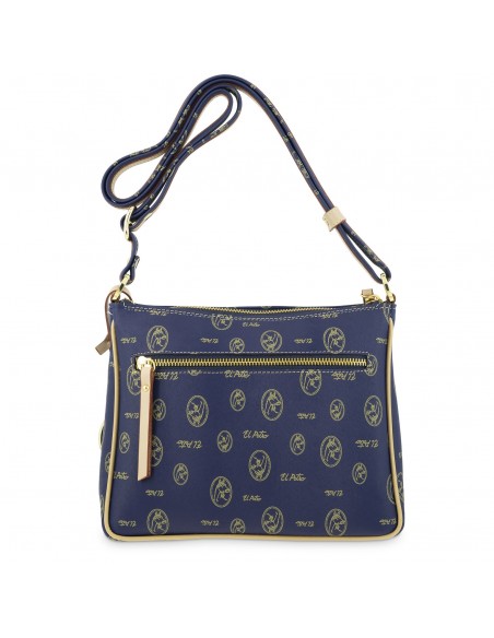 Bolso bandolera pequeño Vintage El Potro color azul