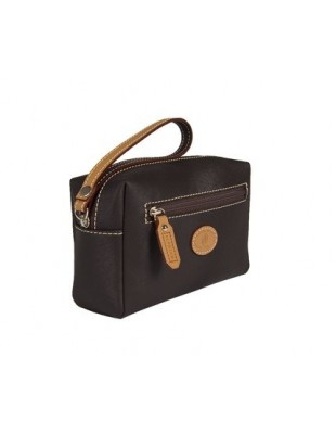 Monedero bolsa con asa Base El Potro color marrón 2