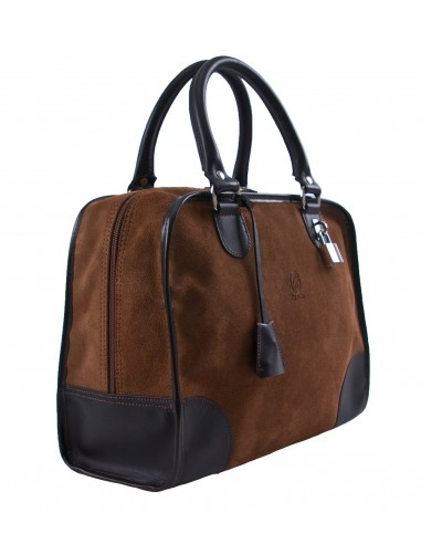 Bolso bowling de piel Natural El Potro color castaño