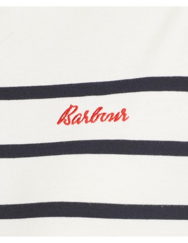 Logotipo en el pecho del Polo Liso M/C Bradley Top Cloud/Navy