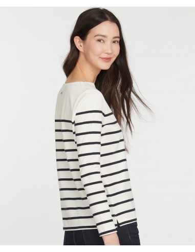 Vista lateral del Polo Liso M/C Bradley Top Cloud/Navy