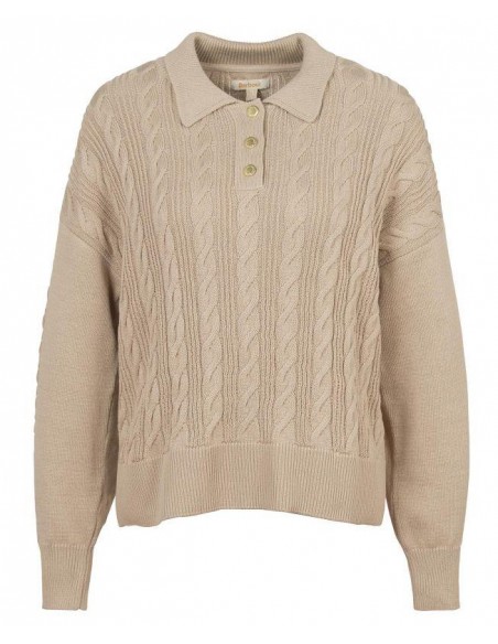 Jersey Liso Pico Juniper Soft LT Sand de Barbour®