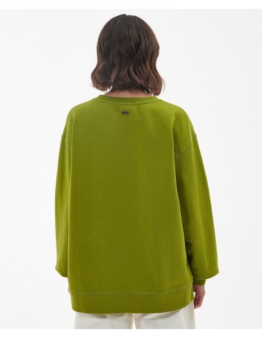 Barbour Northumberland Patch Sweatshirt - vista de espaldas.