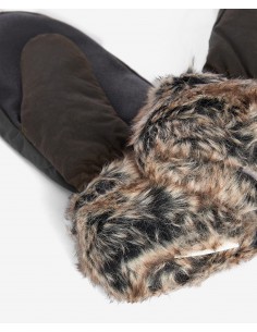 Barbour Wax Mittens 2