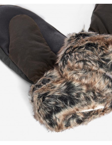 Barbour Wax Mittens
