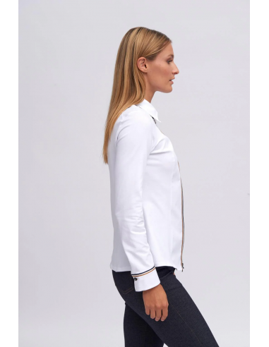 Camisa "Onega" - vista lateral de la prenda.