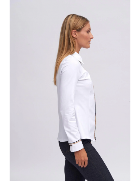 Camisa "Onega" - vista lateral de la prenda.