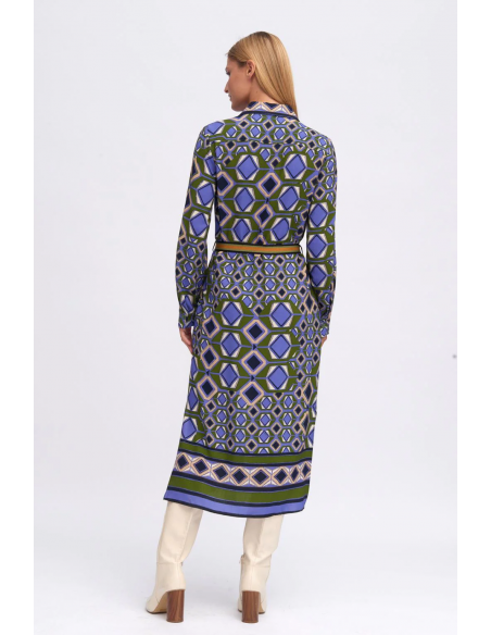 Vestido "Portillo" visto desde detrás.