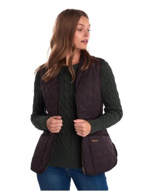 Chaleco Barbour® Fleece Betty Marrón