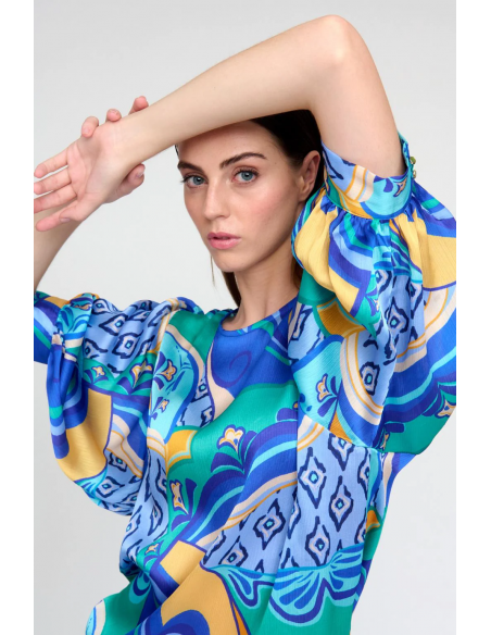 Camisa "Yamil" tinta