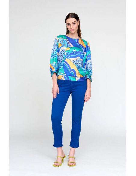 Camisa "Yamil" tinta