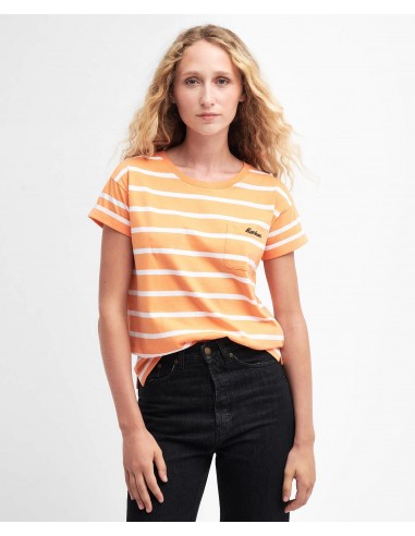 Barbour Otterburn Stripe T-shirt Yellow