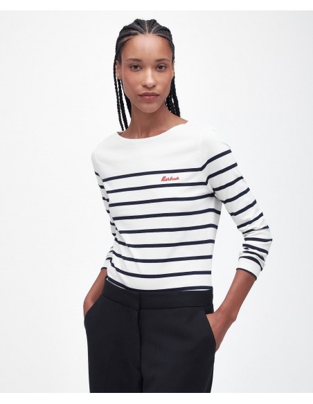 Polo Liso M/C Bradley Top Cloud/Navy