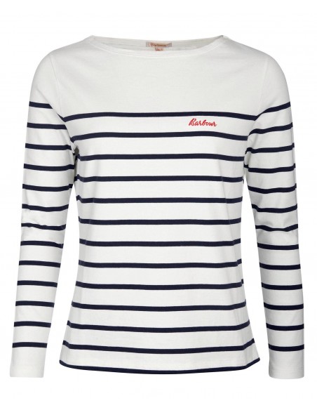 Imagen plana del Polo Liso M/C Bradley Top Cloud/Navy