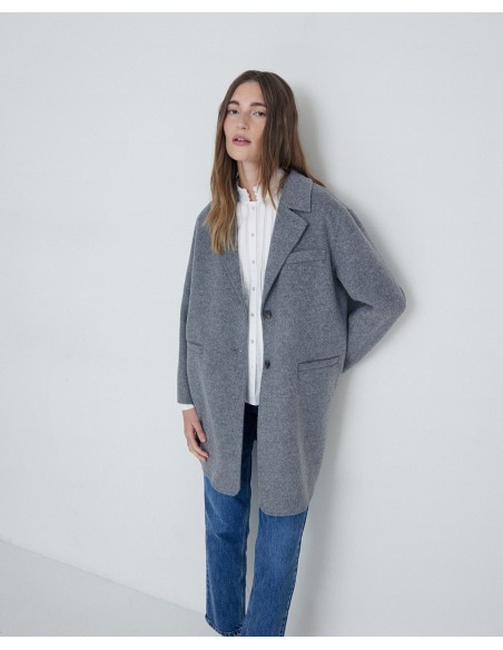 Abrigo "Marti" Handmade gris