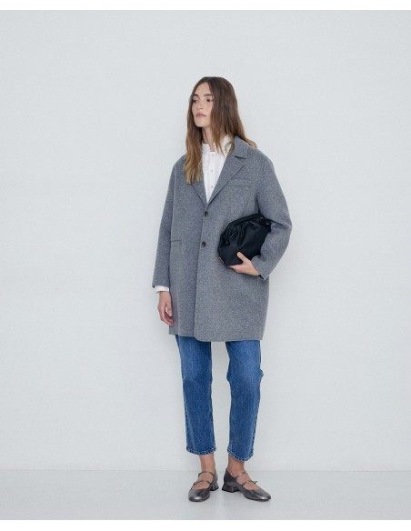 Abrigo "Marti" Handmade gris