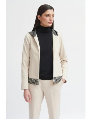 Chaqueta "Tuscana" Beige - Tinta y Bariloche