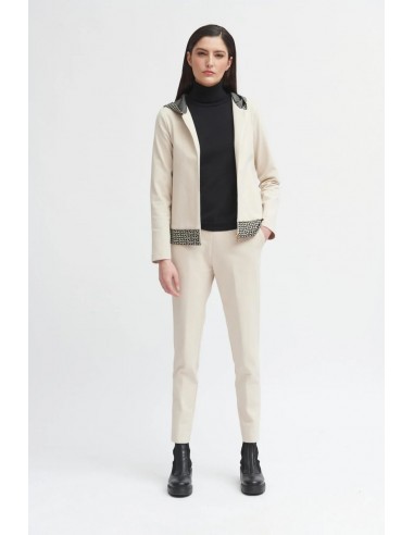 Chaqueta "Tuscana" Beige - Tinta y Bariloche