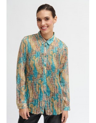 Camisa "Famara" Verde Medio - Tinta y Bariloche