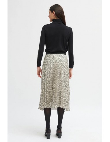 Falda "Suni" Natural - Tinta y Bariloche (vista posterior)