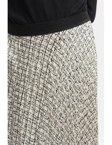 Falda "Suni" Natural - Tinta y Bariloche (detalle)