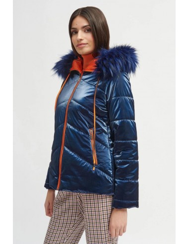 Parka "Melina" Azul Noche - Tinta y Bariloche