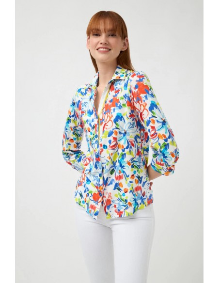 Camisa Vedra Tinta - Estampada y con Diseño Entallado