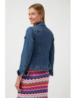 Chaqueta Cartagena Azul – Cazadora vaquera entallada 2