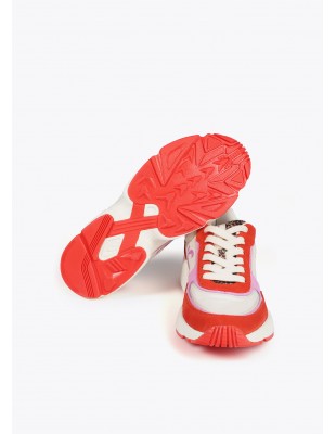 Zapatillas deportivas Lola Casademunt con detalle animal print 2