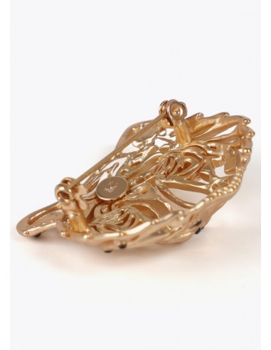 Broche cabeza de tigre dorado de Lola Casademunt