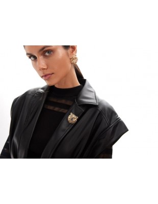 Broche cabeza de tigre dorado de Lola Casademunt 2