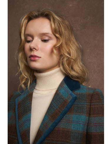 Chaqueta Etrusca de cuadros – Tinta y Bariloche