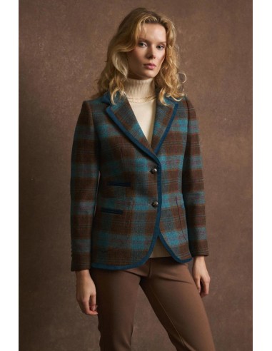 Chaqueta Etrusca de cuadros – Tinta y Bariloche