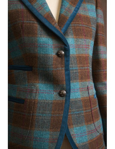 Chaqueta Etrusca de cuadros – Tinta y Bariloche