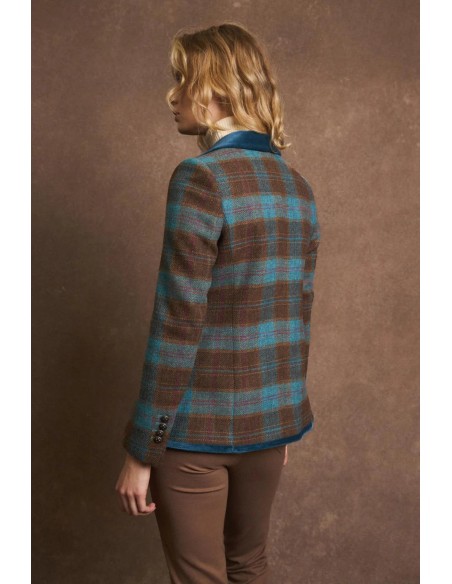 Chaqueta Etrusca de cuadros – Tinta y Bariloche Chaqueta Etrusca de cuadros – Tinta y Bariloche