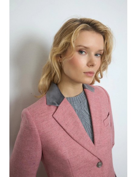 Americana larga Salpensa de espiga rosa – Tinta y Bariloche Americana larga Salpensa de espiga rosa – Tinta y Bariloche