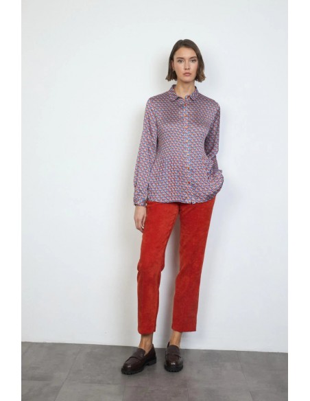 Camisa estampada Platería – Tinta y Bariloche