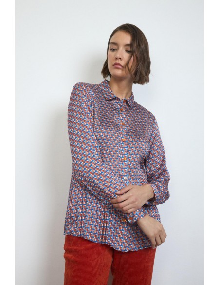 Camisa estampada Platería – Tinta y Bariloche