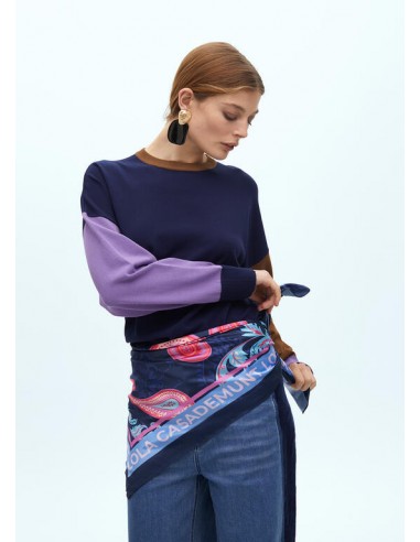 Pañuelo paisley azul – Lola Casademunt