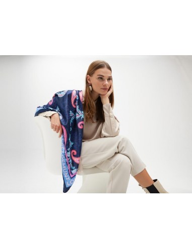 Pañuelo paisley azul – Lola Casademunt